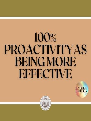cover image of 100% PROACTIVITY